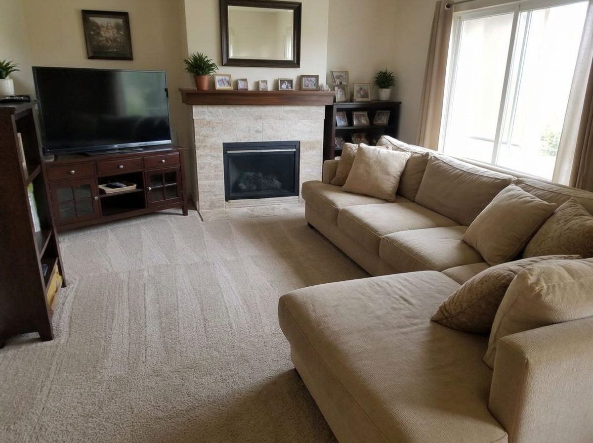 Living Room — Northridge after cleaning